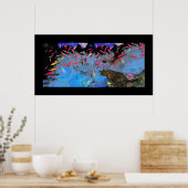 " Curious " Poster (Küche)