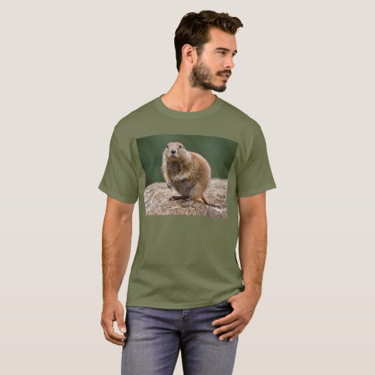 Curious Prairie Dog T-Shirt (Vorne ganz)