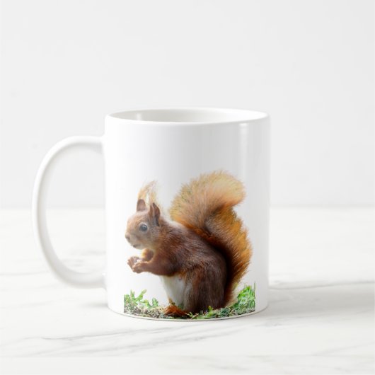 Curious Squirrel Mug Kaffeetasse (Links)