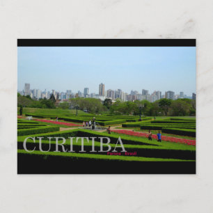 Curitiba Brasilien Postkarte