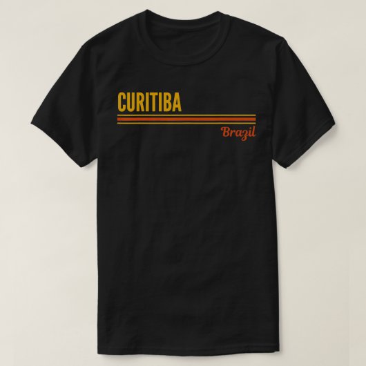 Curitiba Brasilien T-Shirt (Design vorne)