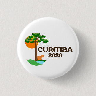 Curitiba Brazil 2026 International Convention Pin Button