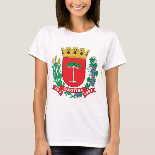 Curitiba Wappen T-Shirt (Vorderseite)