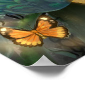 Curl Crested Aracari Toucan Poster (Ecke)