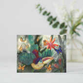 Curl Crested Aracari Toucan Postkarte (Stehend Vorderseite)