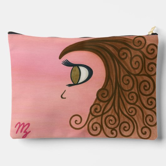 Curl Girl großer Beutel (Rückseite)