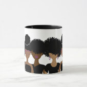 Curl Girl Trio {Royalty} Tasse (Zentrum)