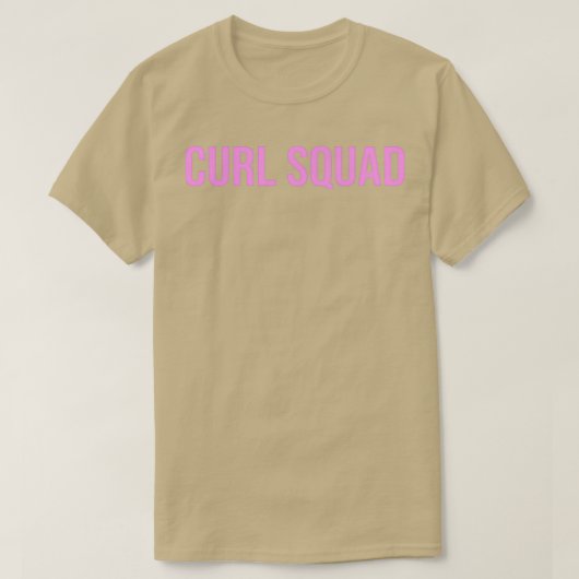 CURL SQUAD T-Shirt (Design vorne)