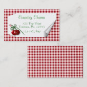 Curl Tag Cherries Business Card (Vorne/Hinten)