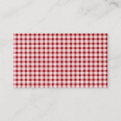 Curl Tag Cherries Business Card (Rückseite)