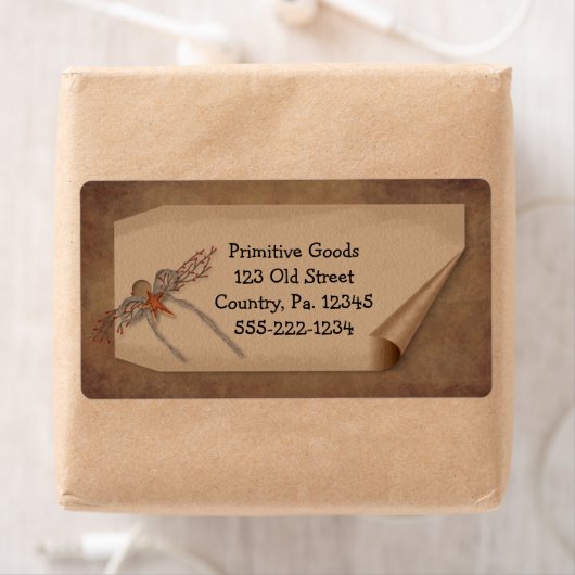 Curl-Tag-Etikett (Insitu)