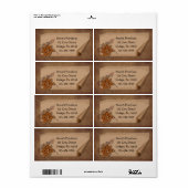 Curl Tag Gingerbrot Men Label (Vorne)