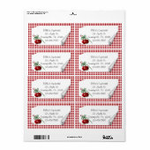 Curl-Tag-Kirschen-Label (Vorne)