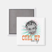 Curl Up und Dye Magnet (Vorderseite/Rückseite)