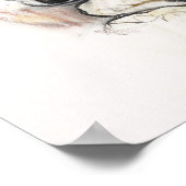 Curled Arabian Wolf Pup 2009 Poster (Ecke)