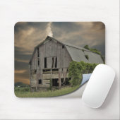 Curled Barn Foto Mousepad (Mit Mouse)
