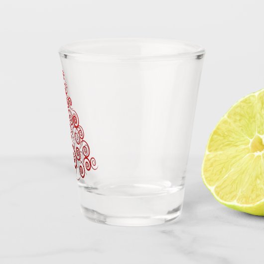 Curleque Weihnachtsbaum Schnapsglas (Rechts)