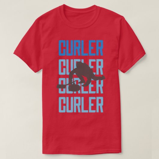 Curler 14 T-Shirt (Design vorne)
