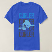 Curler T-Shirt (Design vorne)