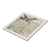 Curlew Bird Dutch Viktorianisch Art Fliese (Seite)