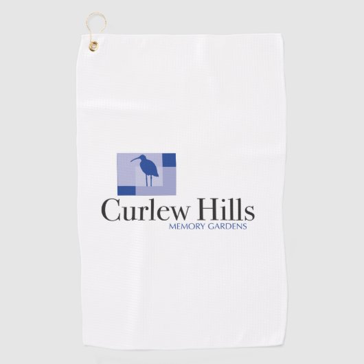 Curlew Golf Towel Golfhandtuch (Vorderseite)