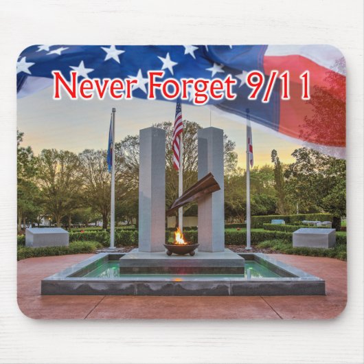 Curlew Hills 9/11 Memorial Square Mouse Pad Mousepad (Vorne)