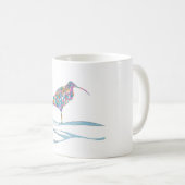 Curlew Multi Color Stilistisch modern Kaffeetasse (VorderseiteRechts)