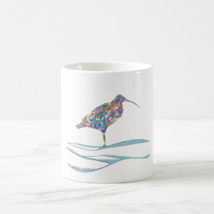 Curlew Multi Color Stilistisch modern Kaffeetasse
