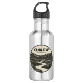 Curlew National Grassland Idaho Stream Edelstahlflasche (Vorderseite)