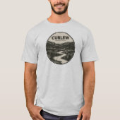 Curlew National Grassland Idaho Stream T-Shirt (Vorderseite)