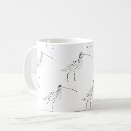 Curlew-Tasse Kaffeetasse (Vorderseite Links)