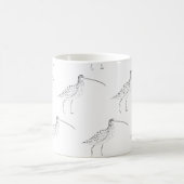 Curlew-Tasse Kaffeetasse (Mittel)