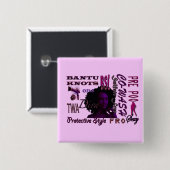 Curlfriends Knopf Button (Vorne & Hinten)