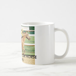 CURLIN-10 MILLION DOLLAR-PFERD KAFFEETASSE