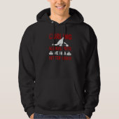 Curling Always Puts Me In A Better Mood Curling Hoodie (Vorderseite)