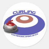 CURLING Aufkleber (Vorderseite)
