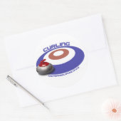 CURLING Aufkleber (Umschlag)