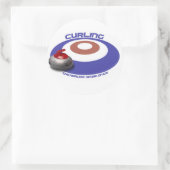 CURLING Aufkleber (Tasche)