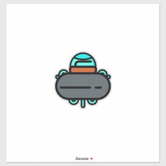 Curling Aufkleber (Blatt)