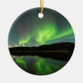 Curling Aurora Keramik Ornament (Vorne)