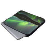 Curling Aurora Laptopschutzhülle (Vorne Knopf)