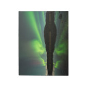 Curling Aurora Notizblock (Rotiert)