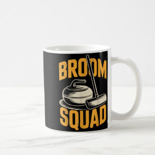 Curling Besen-Team Eis Schwung Stein Schlitten Cur Kaffeetasse