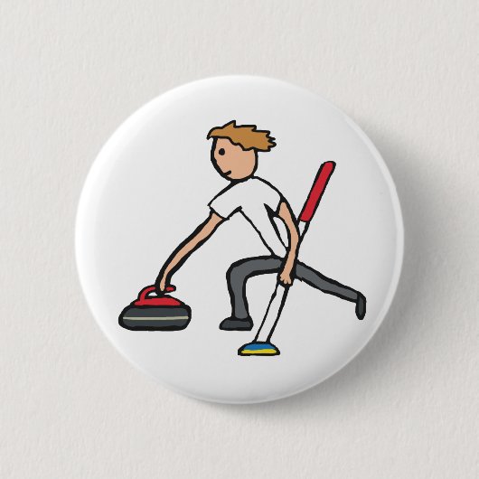 Curling Button (Vorderseite)