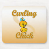 Curling Chick Mousepad (Vorne)