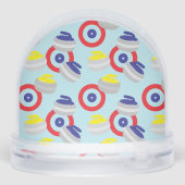 Curling Curler Ice Sport Schneekugeln (Rückseite)