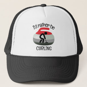 Curling-Designhut Truckerkappe