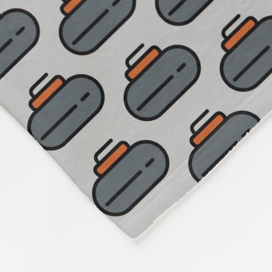 Curling Fleecedecke (Ecke)