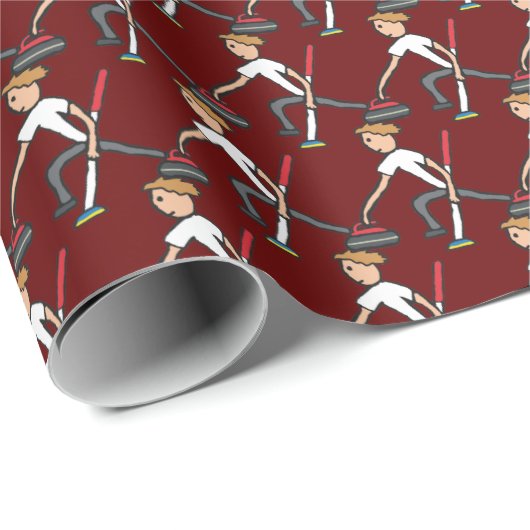 Curling Geschenkpapier (Rolleneckpunkt)