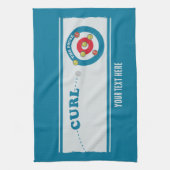 Curling Geschirrtuch (Vertikal)